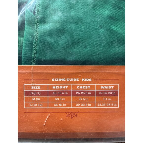 Target Hyde and Eek Forest Hunter Costume Boys Size S Green Hooded Outfit - Picture 3 of 5